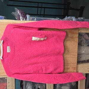 Universal Thread Size M Hot Pink Crew Neck Knit Sweater